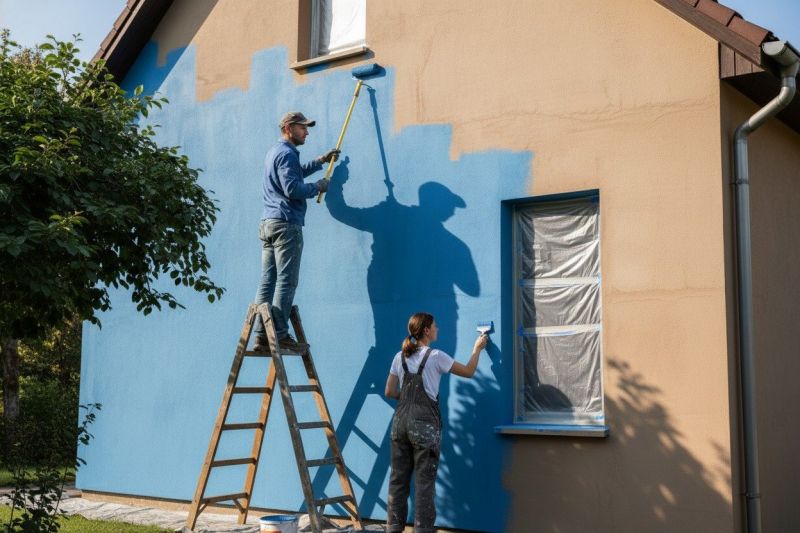 House Limewashing in Longmont, CO