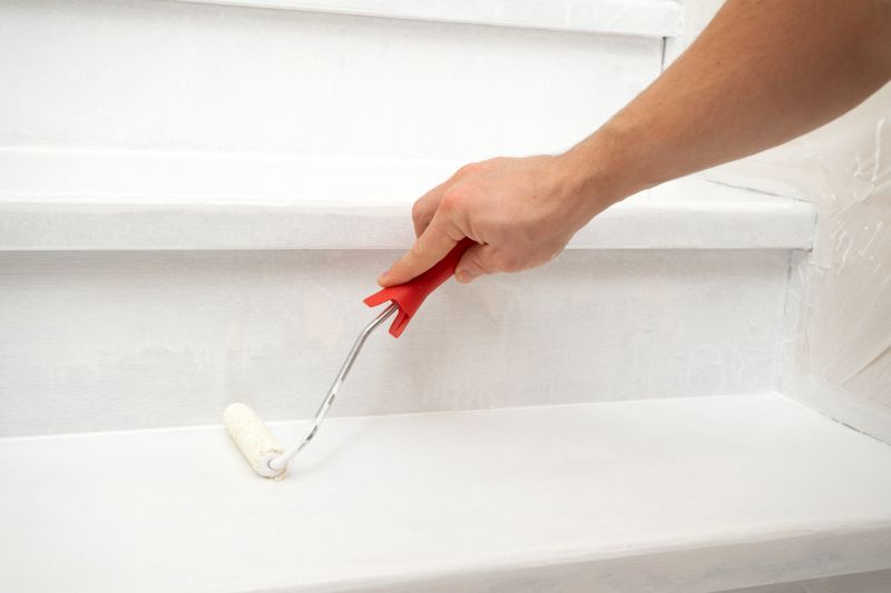 Indoor Staircase Painting in Wilmington, NC