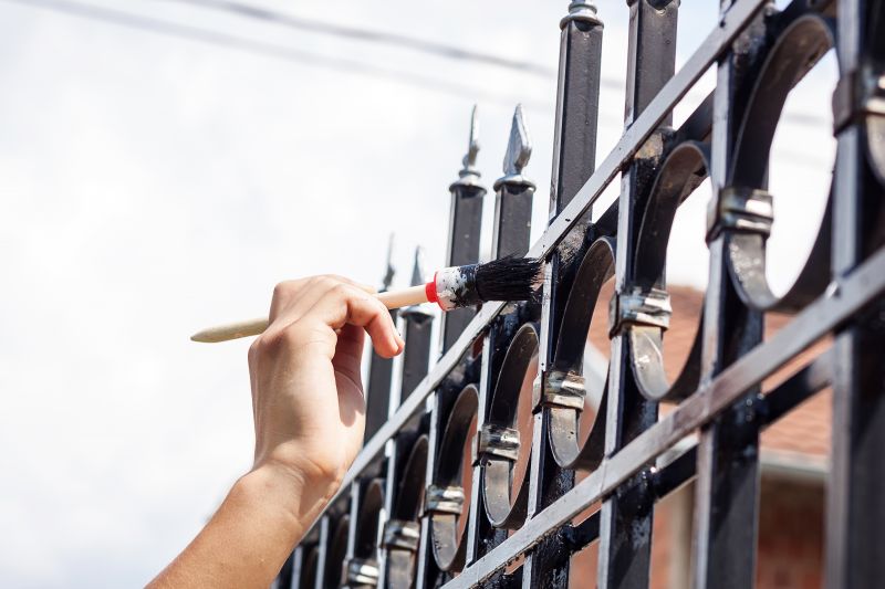 Metal Railing Painting in Waco, TX