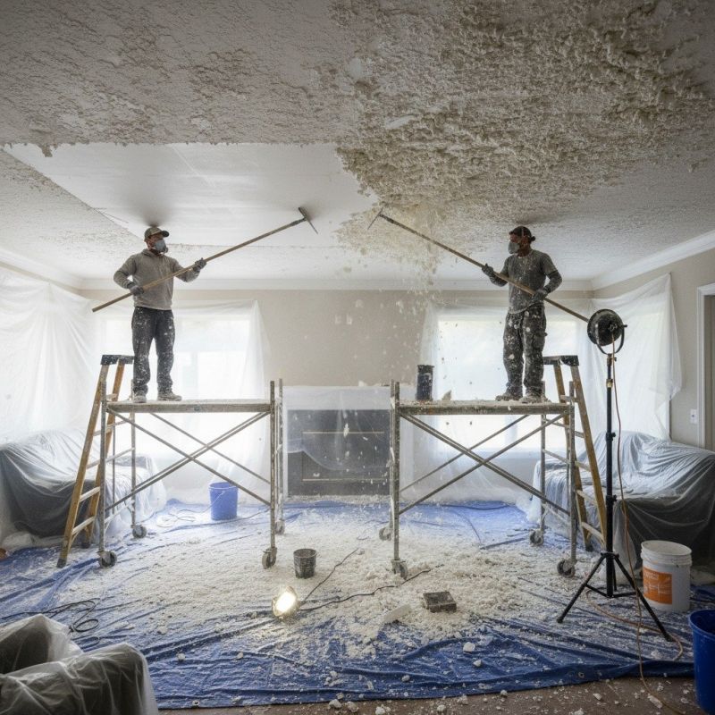 Popcorn Ceiling Renovation in Waco, TX