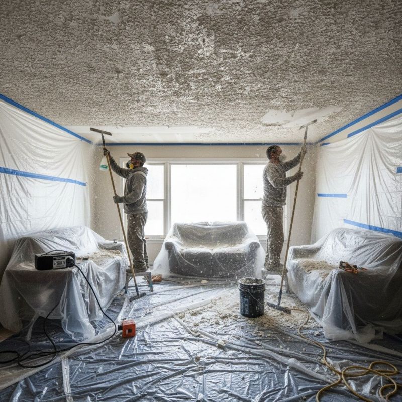 Popcorn Ceiling Smoothing in Waco, TX