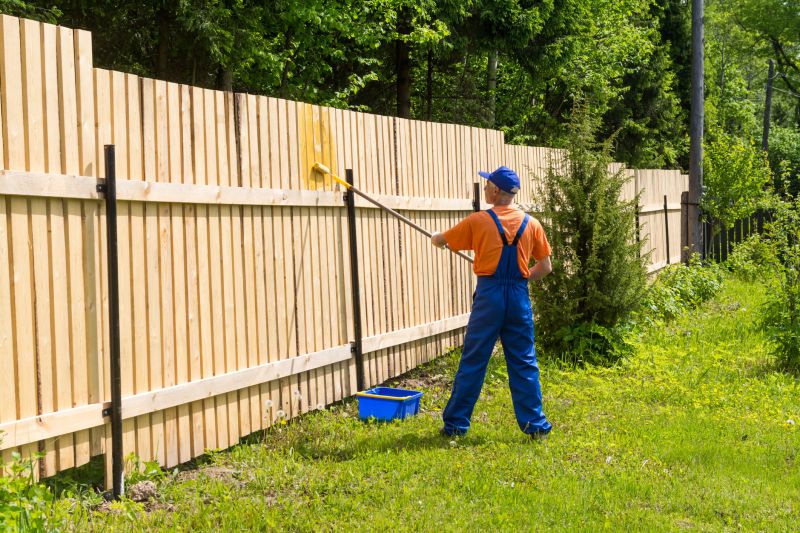 Residential Fence Painting in Waco, TX