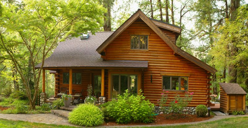 Wood Cabin Staining in Fort Collins, CO