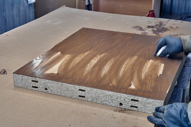 Wood Mantel Staining in Waco, TX