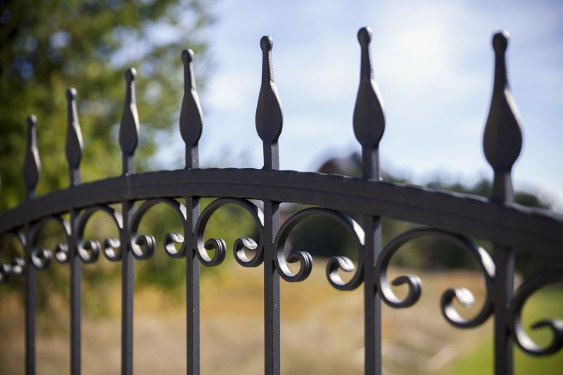 Wrought Iron Fence Painting in Waco, TX